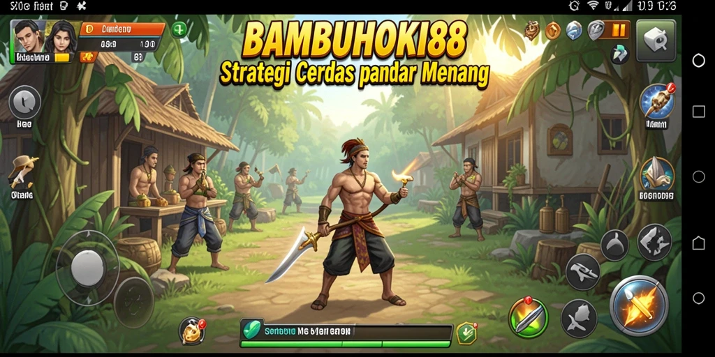 Tampilan gameplay BAMBUHOKI88 yang menarik dan penuh strategi.