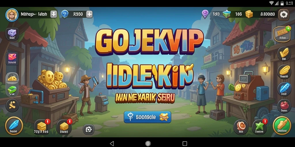 Tampilan gameplay GOJEKVIP yang seru dan mengasyikkan.