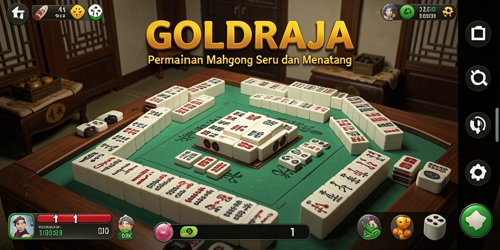 Tampilan gameplay dari <strong>GOLDRAJA</strong> yang menarik dan seru.