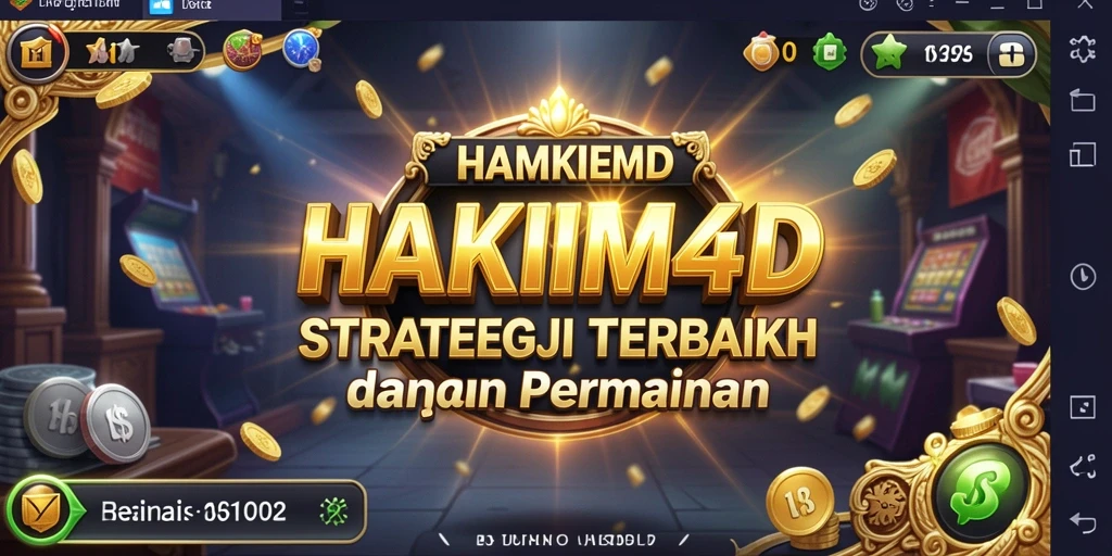 Gambaran visual gameplay strategis HAKIM4D yang mendebarkan.