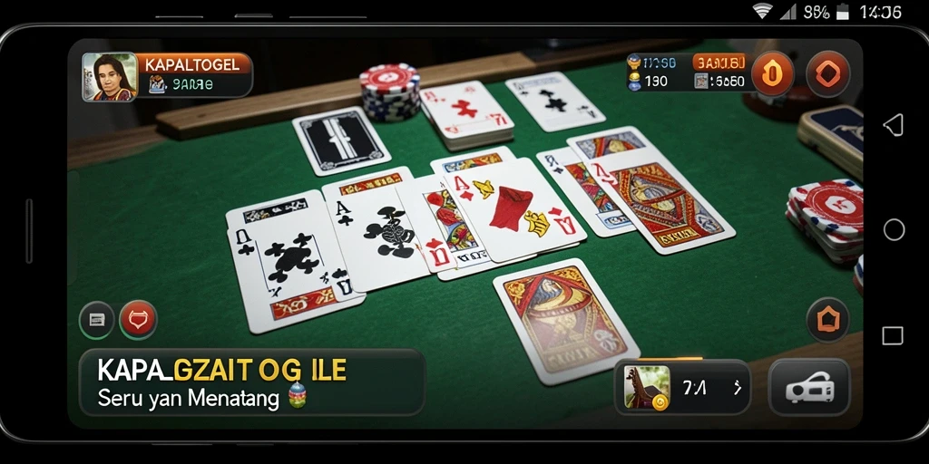 Tampilan gameplay KAPALTOGEL yang menarik dan seru.