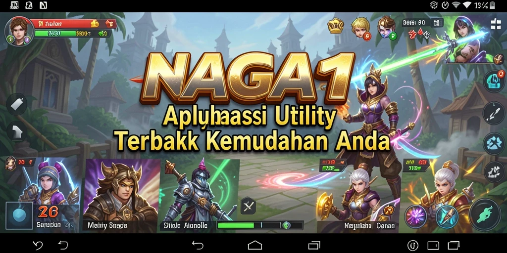 Tampilan antarmuka aplikasi NAGA11 yang modern dan fungsional.
