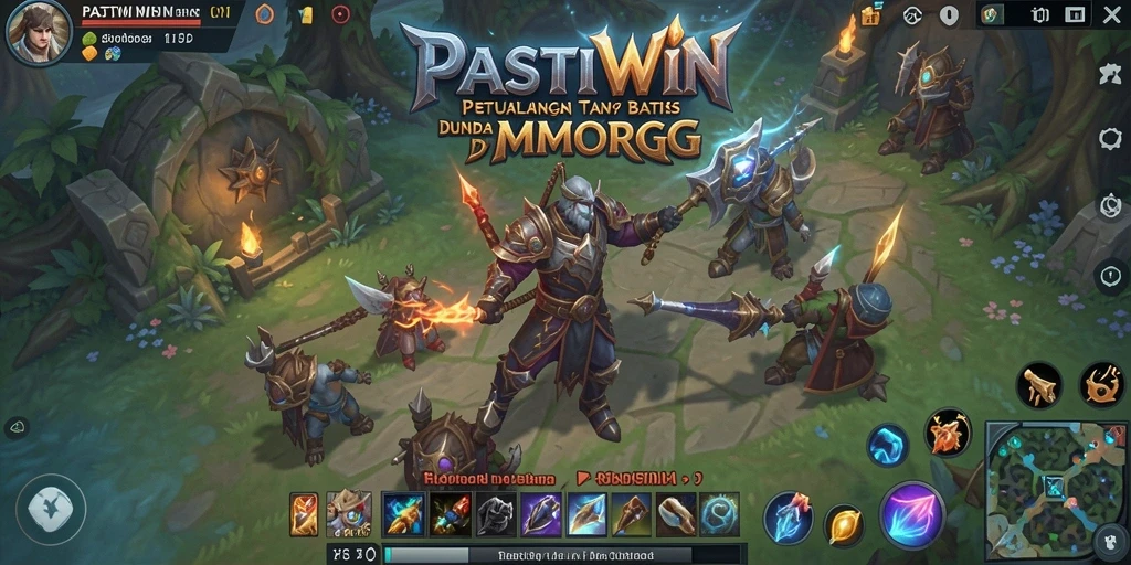 Menampilkan aksi seru dalam dunia fantasi PASTIWIN.