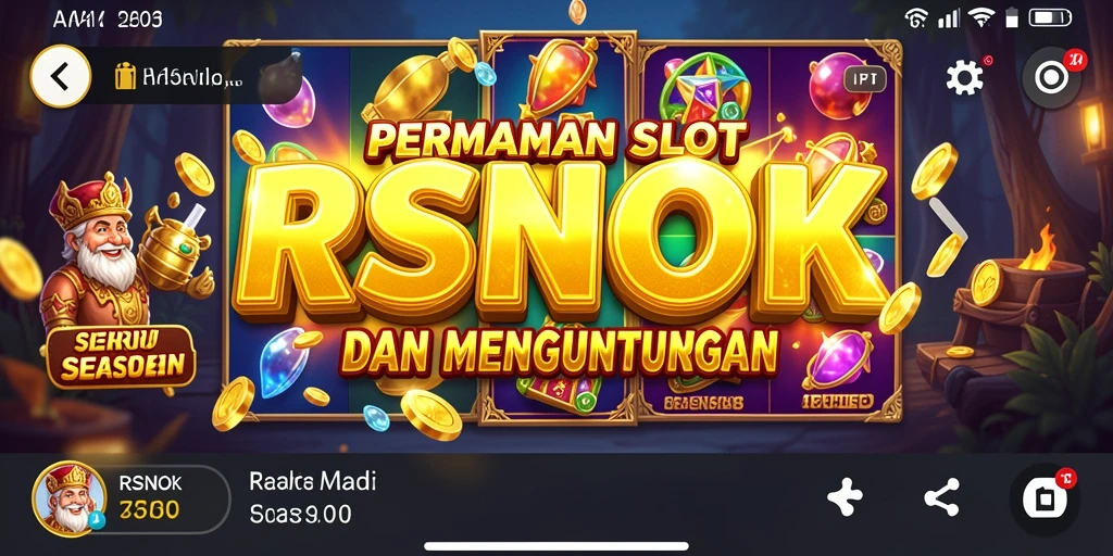 Tampilan gameplay RSNOK yang menarik dan penuh warna.