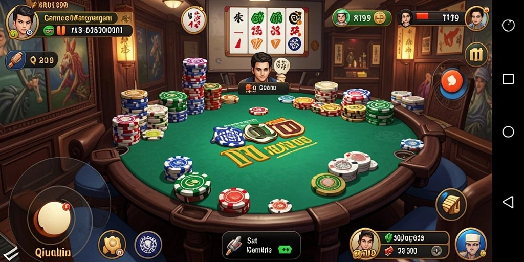 Tampilan gameplay QiuQiu yang seru dan menarik di RT99.