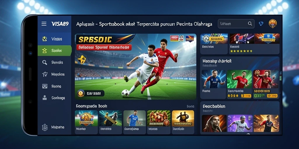 Screenshot yang menunjukkan pengalaman taruhan yang dinamis di VISA89.